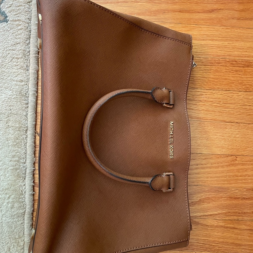 Michael Kors tan Purse